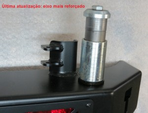 Para-choque traseiro Toyota Bandeirante
