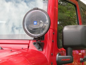 Suporte farol para-brisa Wrangler JK