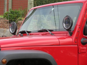 Suporte farol para-brisa Wrangler JK