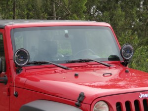 Suporte farol para-brisa Wrangler JK