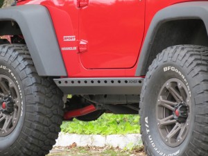 Rock Slider Wrangler JK