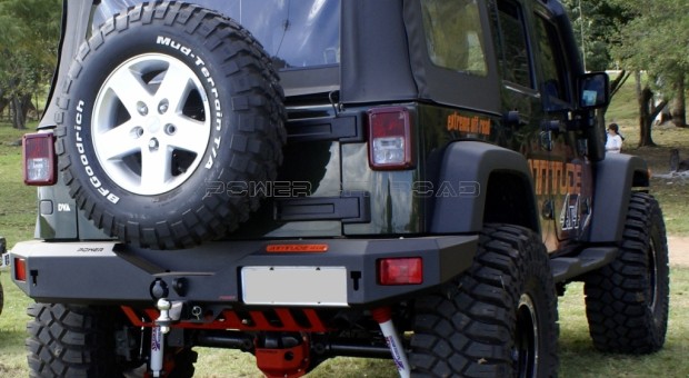 Para-choque traseiro Wrangler JK – Modelo 1